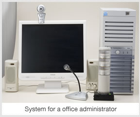 System for a office administrator